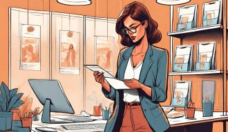 Une femme réfléchit à la création de son entreprise